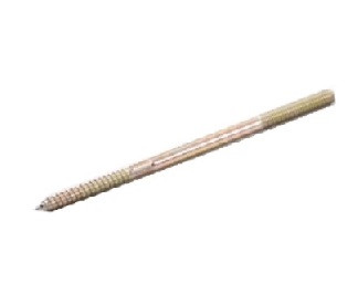 LEH CU Stockschrauben gelb passiviert M10x250mm