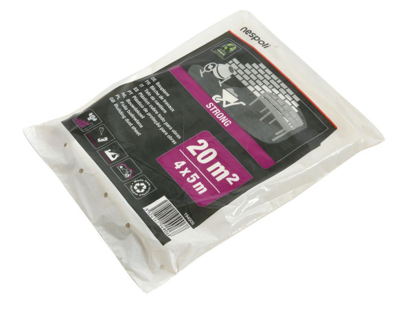 Nespoli Bauplane 4x5m transluzent strong ca. 38my LDPE