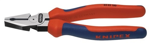 Szczypce uniwersalne KNIPEX 180mm polerowane - 02 02 180