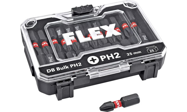 Flex Bit Set DB Bulk PH2 25-teilig