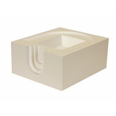 LORO Wärmedämmblock f. LORO Rainstar Attikaabläufe a. Styropor B1 01384.000X