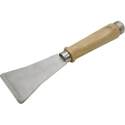 Triuso Betonstemmspachtel 60mm schlagfester Holzgriff