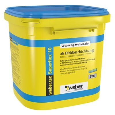 SGW weber.tec Superflex 10 30l Kunststoffgebinde