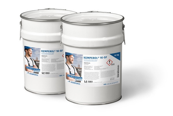 KEMPEROL® 1K-SF waterproofing anthracite 6.50 kg container