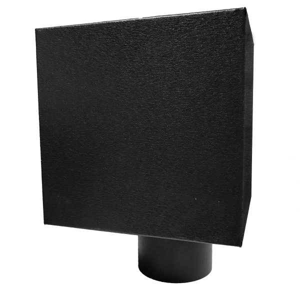 Haushaut Aluminium Wasserfangkasten 0.7mm DN 100 Anthrazit Pearls inkl. Sieb