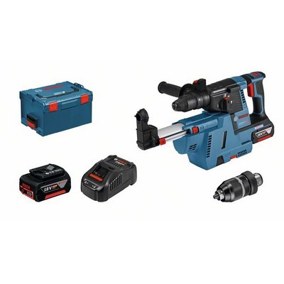 Bosch Akku-Bohrhammer mit SDS plus GBH 18V-26 F 2x6.0 Ah in L-BOXX