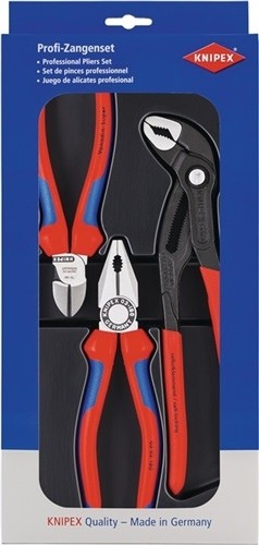Zangensatz Bestseller-Paket Inh.3tlg.pol.Kunststoff-Tiefziehteil