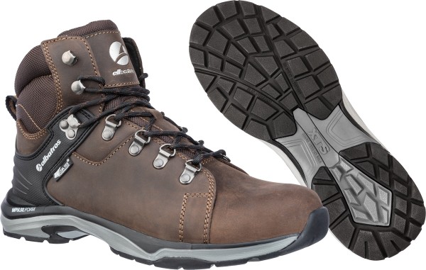 Albatros Trekkingschuh Brione CTX MID O2 WR HRO SRC braun Gr. 42