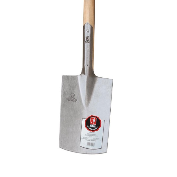 Ideal Spaten Gärtner Form feinpoliertes Blatt Eschen-T-Stiel 85 cm