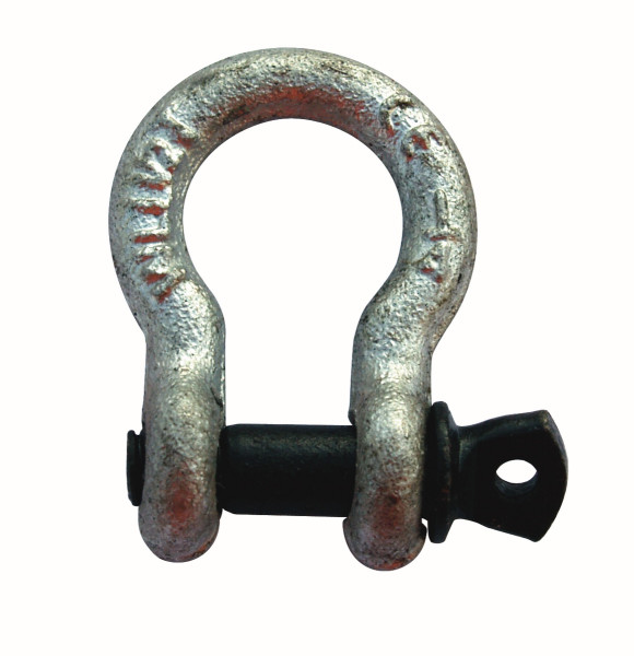 Dolezych Schäkel hochfest Form A geschweift m. Augbolzen 3250kg
