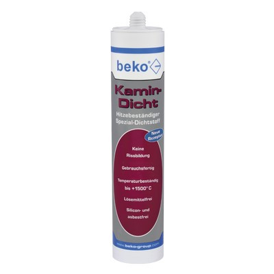 Uszczelka kominowa Beko 310ml czarna (do +1500°C)