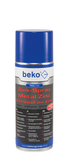 Beko TecLine Zink-Spray 400ml mattgrau