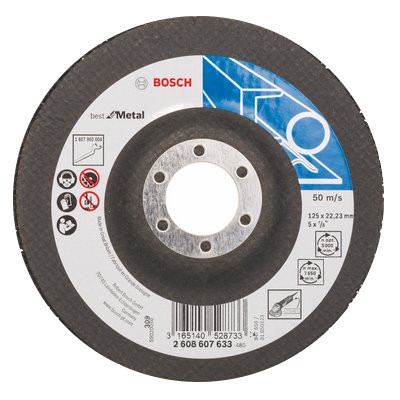 Włóknina czyszcząca Bosch Best metal 125x22,23mm