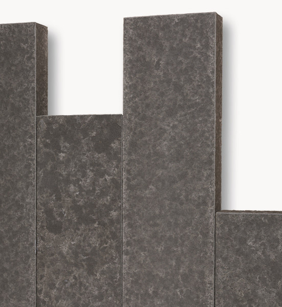 SELTRA Palisade SANOKU ELE anthr.-schw. 8x25x125cm satiniert Basalt Vietnam