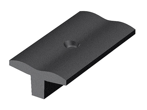 megawood Befestigungsklammer schw. 50ST inkl. Schrauben u. Bit