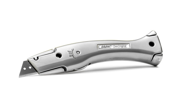 Delphin®-03 Style Edition Candy Schwarz Universalmesser inkl. Kunststoffköcher