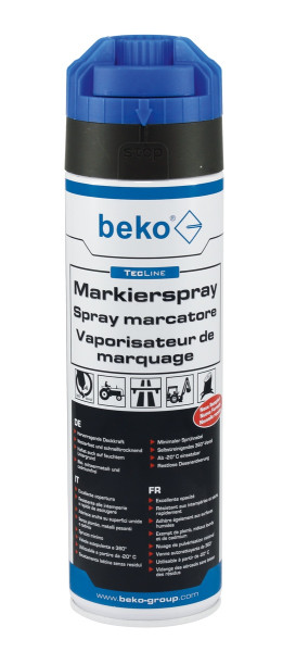 Beko TecLine Markierspray 500ml leuchtblau