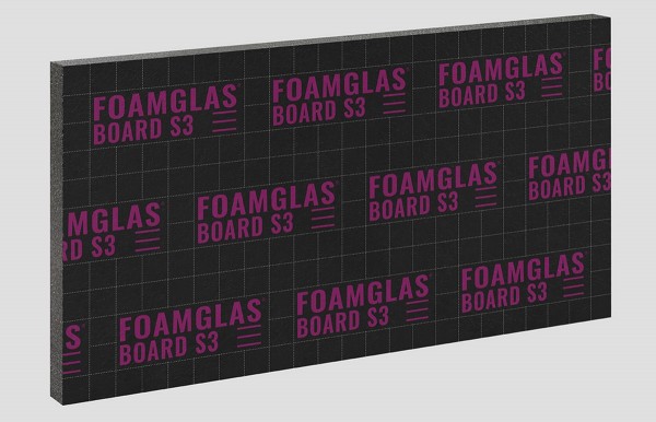 Foam glass BOARD S3 120mm 1200x600mm 1.44sqm package