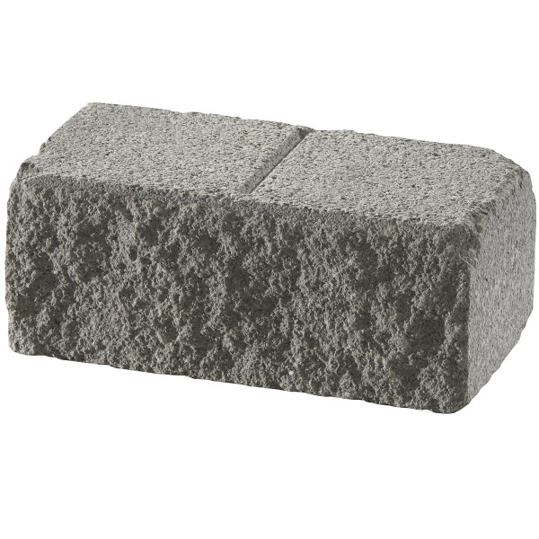 Grundelement Vermont Kompakt 30x15x12cm grau gebr. gealtert