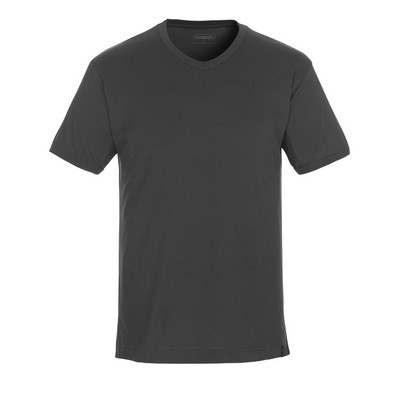 MASCOT® Algoso T-shirt V-Ausschnitt dunkelanthrazit Gr. 3XL
