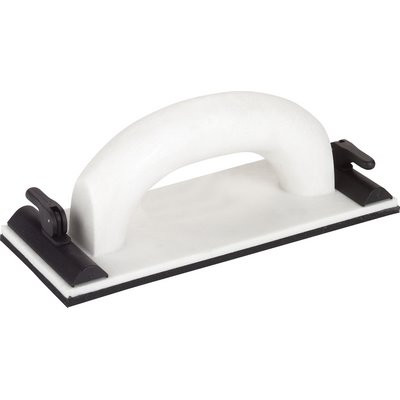 Triuso Handschleifer m. Klappverschluß 9x24cm Moosgummi Belag