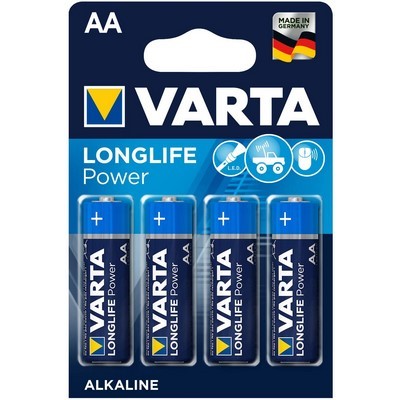 VARTA Batterie Longlife Power AA Alkali 4er Blister