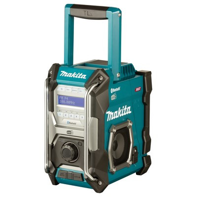 Makita Akku-Baustellenradio MR004GZ 12-40V mit DAB+ Bluetooth AUX-Anschluss