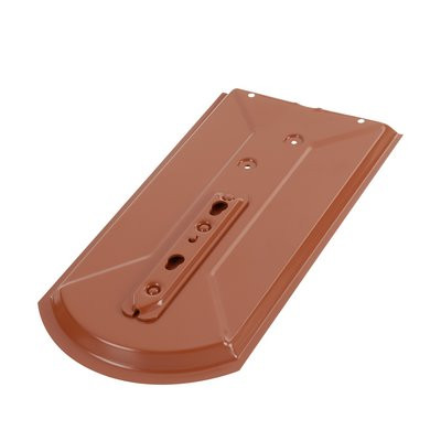 LEH PB Metalldachplatte Biber "Click17" ziegelrot