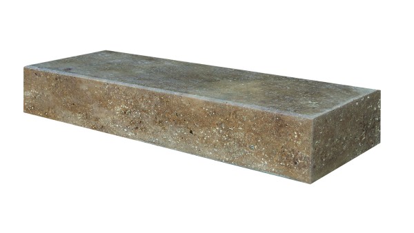 Lagotrade Noce braun Blockstufe L/B/H 100/35/15 cm