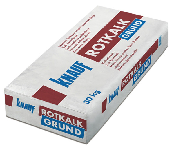 Knauf Rotkalk Grund 1.2mm 30kg Kalkputz f. innen/außen
