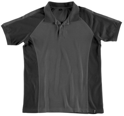 MASCOT® Bottrop Polo-Shirt dunkelanthrazit/schwarz Gr.S