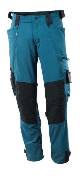 MASCOT® ADVANCED Hose m. Knietaschen dunkelpetroleum Gr. 82C50