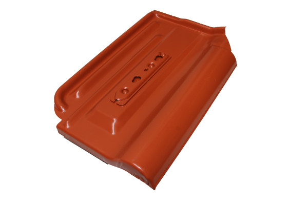 LEH PB Metalldachplatte Flachdachpf. Erlus E58/S "Click17" ziegelrot
