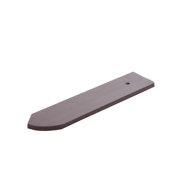 CRE KLASSIK Biber Halber Ziegel RS Nuance altgrau engobiert 9x38cm ROG