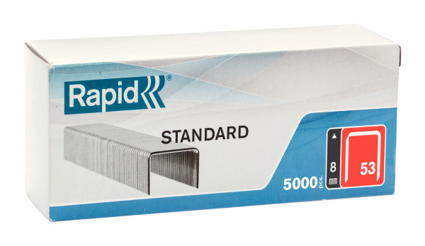 Rapid Staples 53/08 5000 pieces