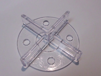 VOLFI-Fugenkreuz FK-B tk50/5x12 transp. mit Bodenplatte