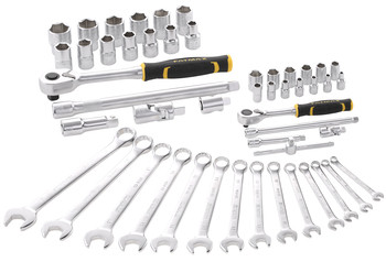 SBD FATMAX® Kombinationsschluessel-Set 1/2 und 1/4 Zoll Ratsche - 49-tlg.