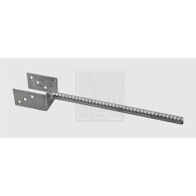 SWG Stützenschuh U-Form 101x400mm Dolle