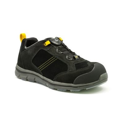 Rualtex Sicherheitshalbschuh S3 Franklin schwarz - Gr. 44