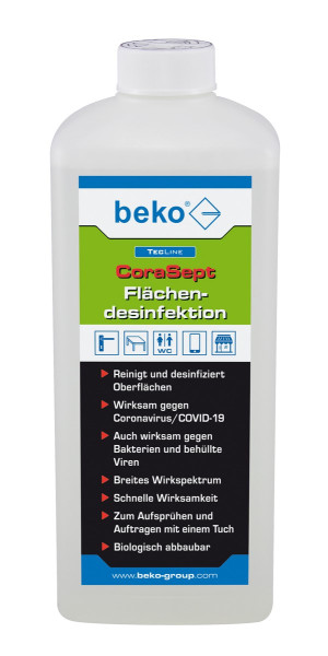 Beko TECLINE CoraSept 1 Liter Flächendesinfektion