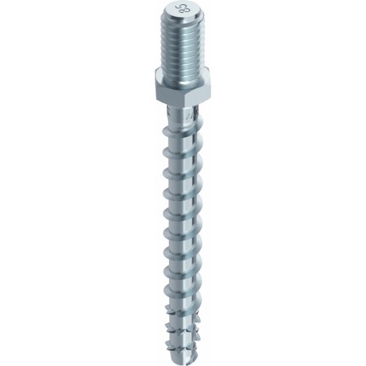 HECO-MULTI-MONTI-plus 7.5x100mm 6-kt-Kopf m. metr. Anschl. vz blau A2K