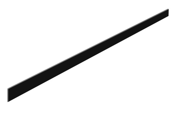 Mastertec Dichtblech 80 vollbeschichtet Abm: 2400x80x1.8mm