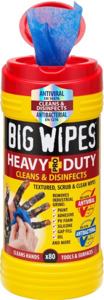 Luteum Big Wipes Reinigungstücher Heavy-Duty pro 40 Stück/Dose