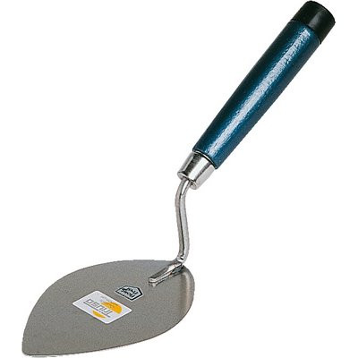 Triuso tile trowel stainless steel 160mm heart shape with rubber cap