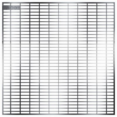 ACO Profiline VZ Maschenrost MW30/10 500x500mm Aufs. o. Arretierung