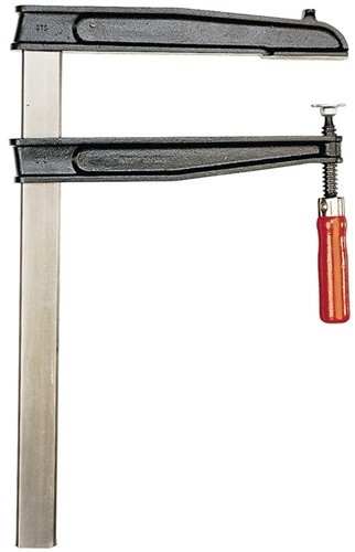 Zacisk śrubowy głęboko zaciskający Bessey TGNT 400x300mm z rączką drewnianą 45x12mm
