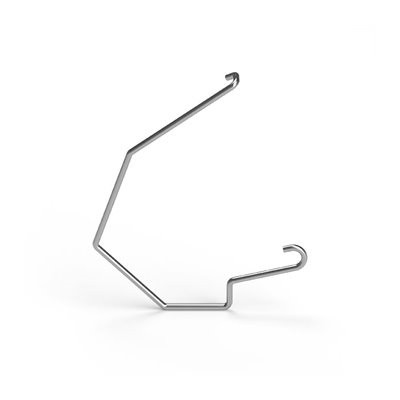 FOS Seitenfalzklammer ZIAL eckig 499/1/2.2mm f. Braas Frankfurter Pfanne