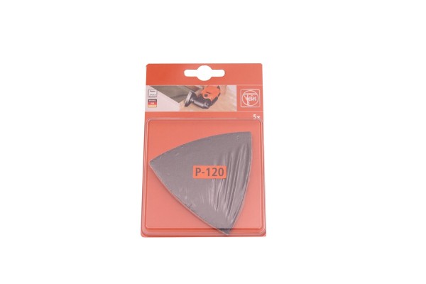 Fein Schleifblätter K120 VE5 85mm/85mm/10mm - 63717085045