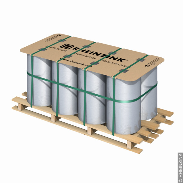 Rheinzink walzblank EN 988 Band Zuschnitt 0.7x800mm