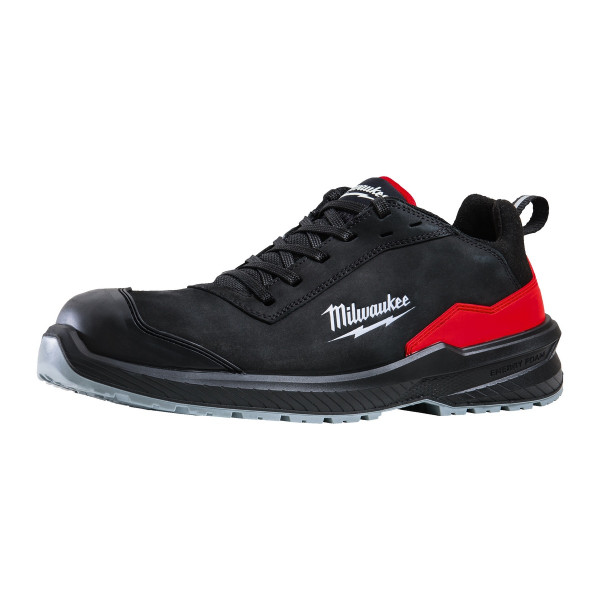 Milwaukee Halbschuh S3S Leder schwarz Größe 45 FLEXTRED